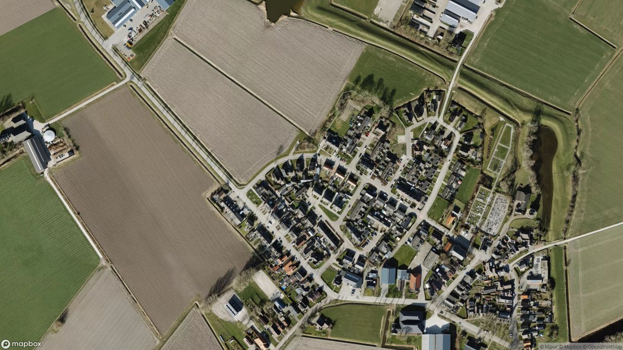 Satellietfoto 9853PP Munnekezijl