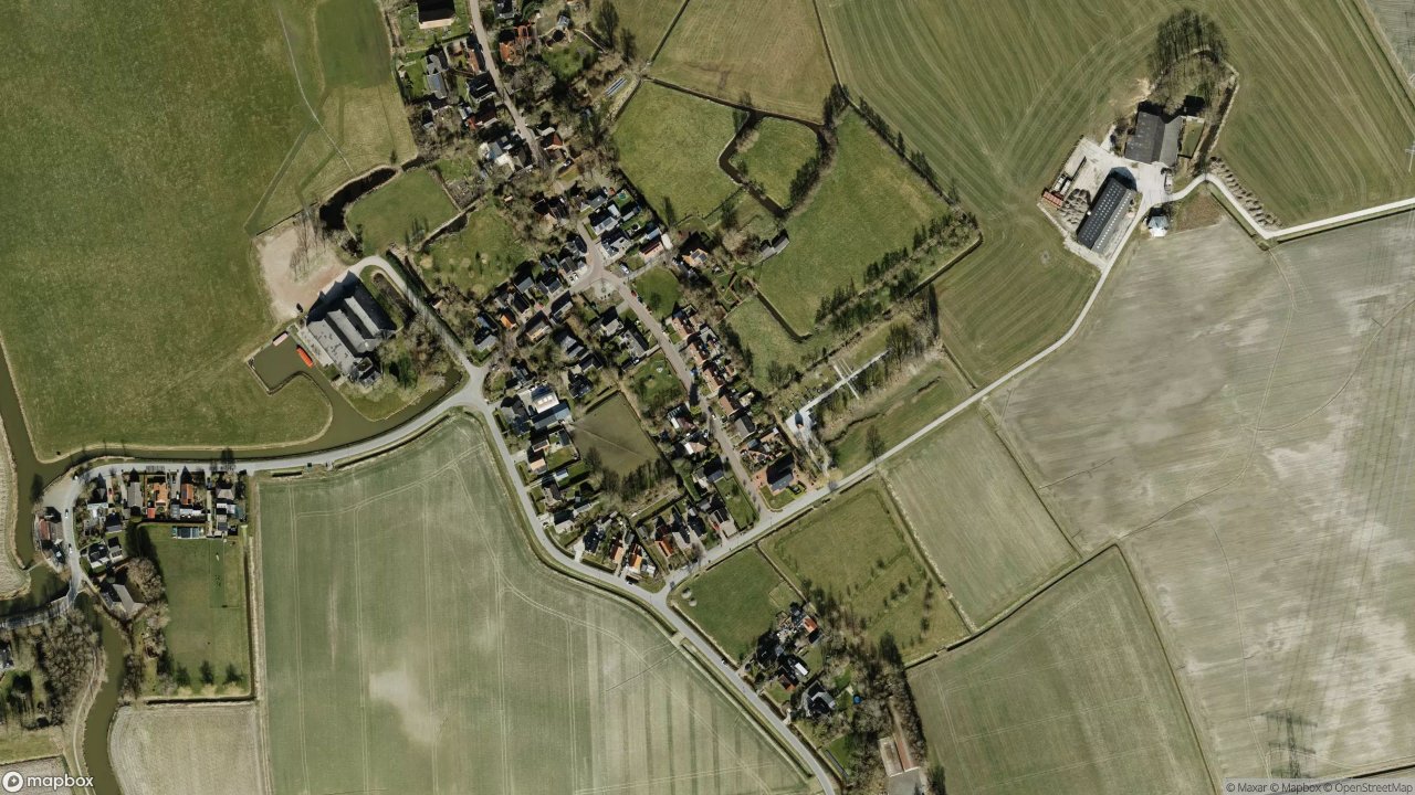Satellietfoto 9911PD Oosterwijtwerd