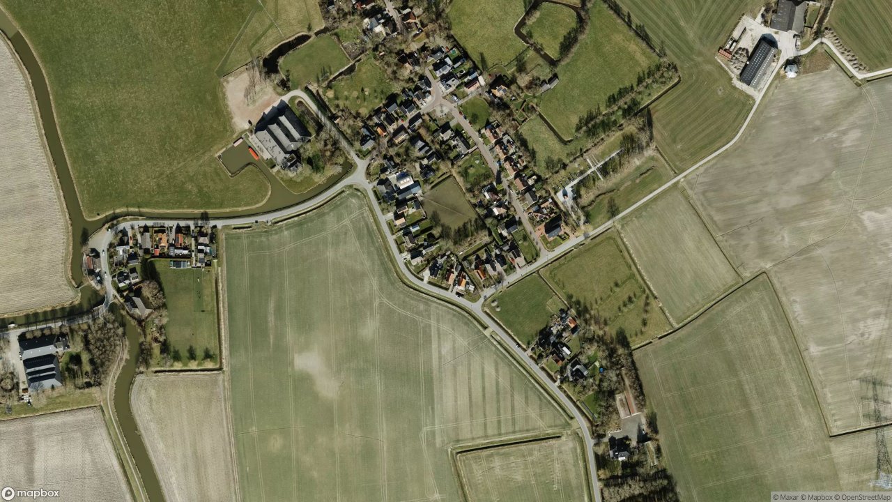 Satellietfoto 9911TA Oosterwijtwerd