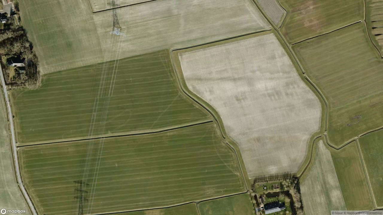 Satellietfoto 9911TB Oosterwijtwerd