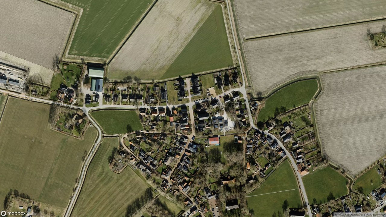 Satellietfoto 9922PM Westeremden