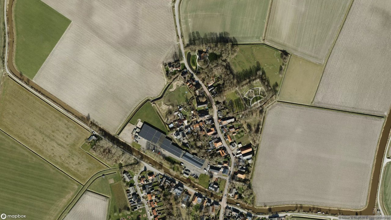 Satellietfoto 9963PA Warfhuizen