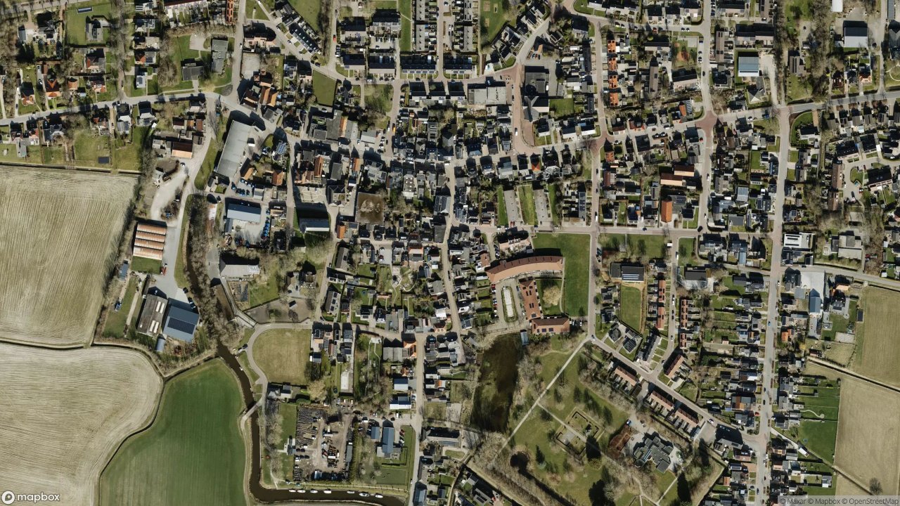 Satellietfoto 9971AA Ulrum