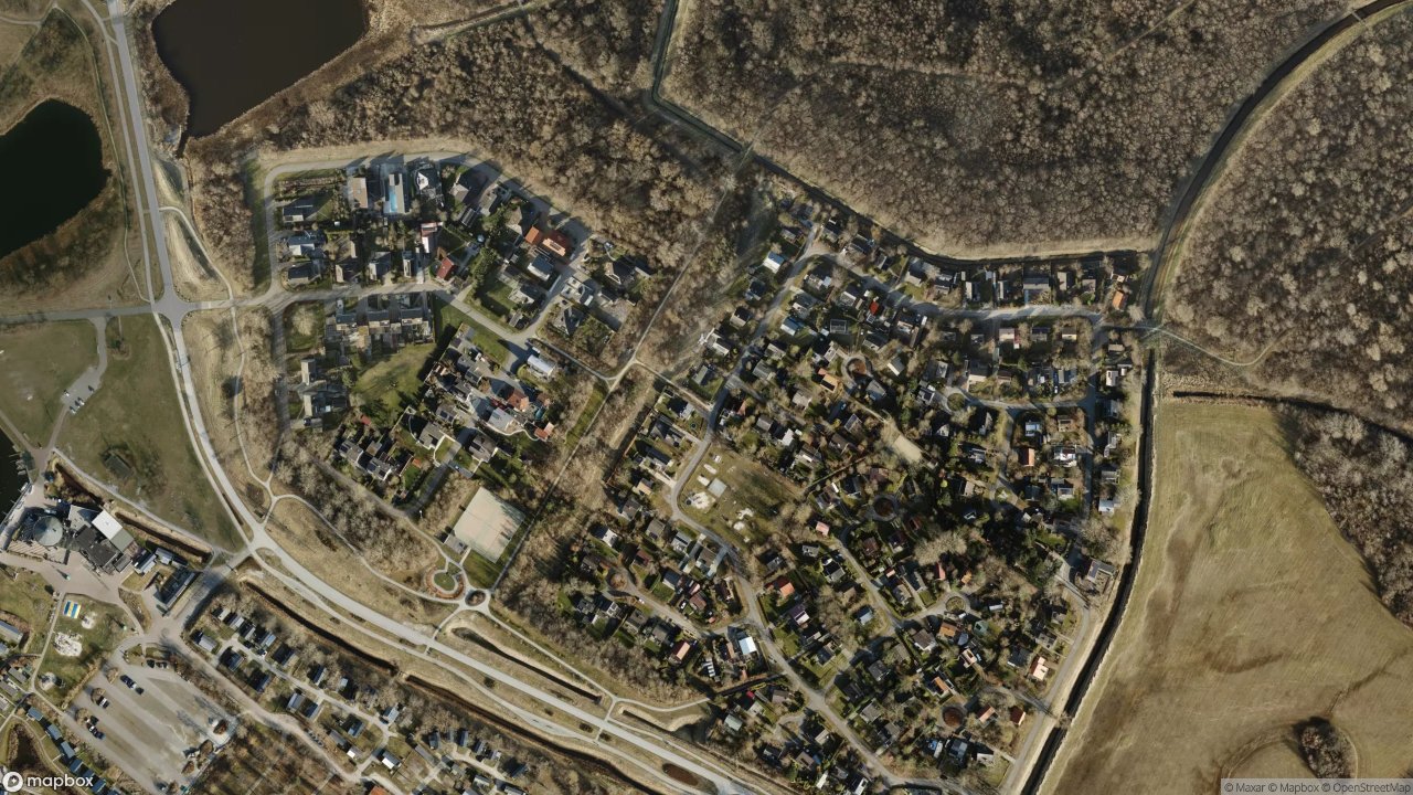 Satellietfoto 9976VE Lauwersoog