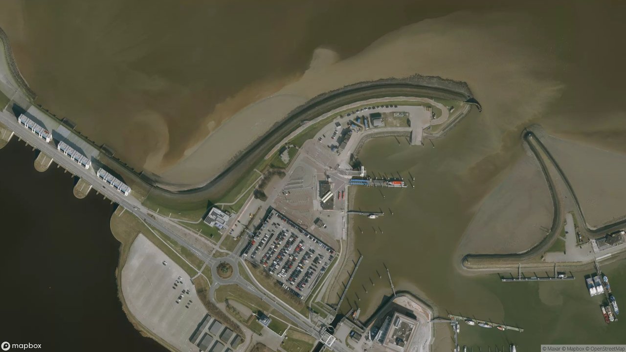 Satellietfoto 9976VM Lauwersoog