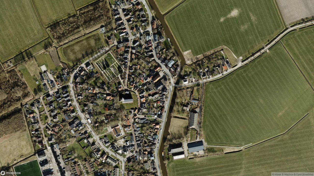 Satellietfoto 9995PD Kantens