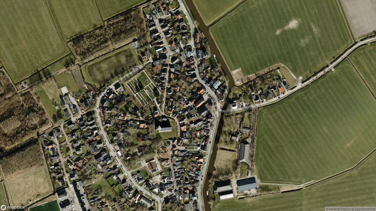 Satellietfoto 9995PG Kantens