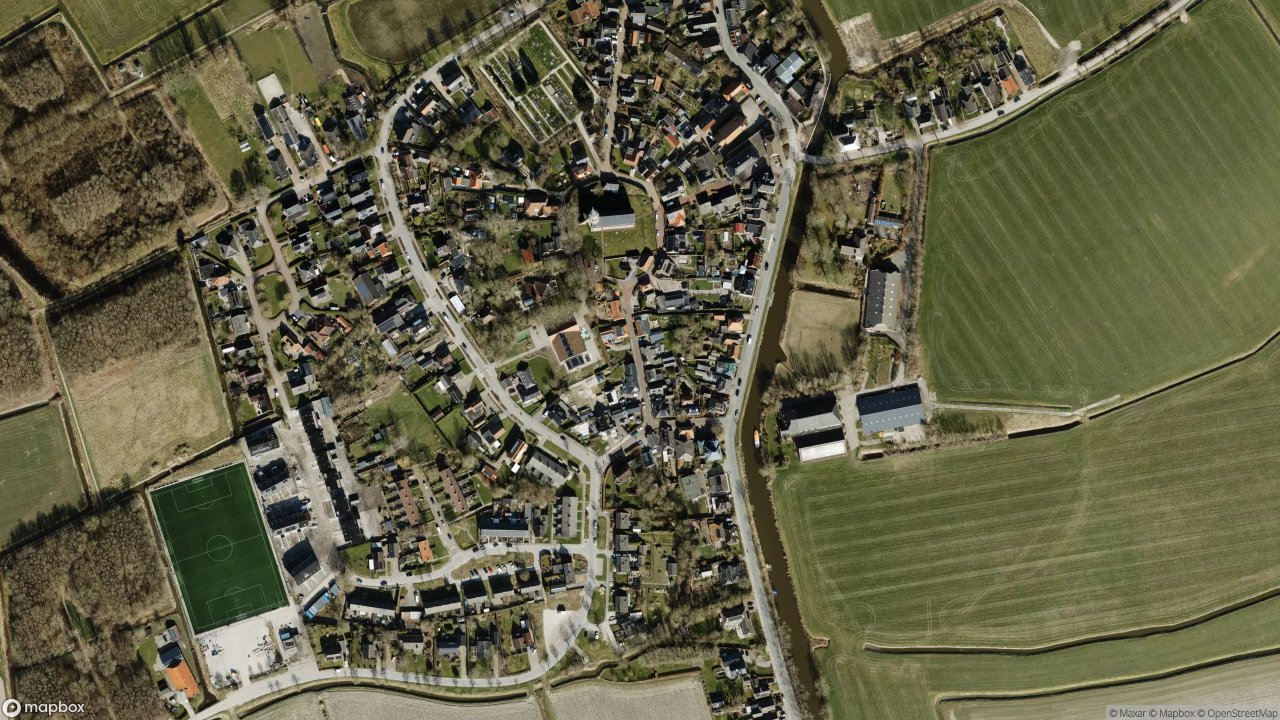 Satellietfoto 9995PK Kantens