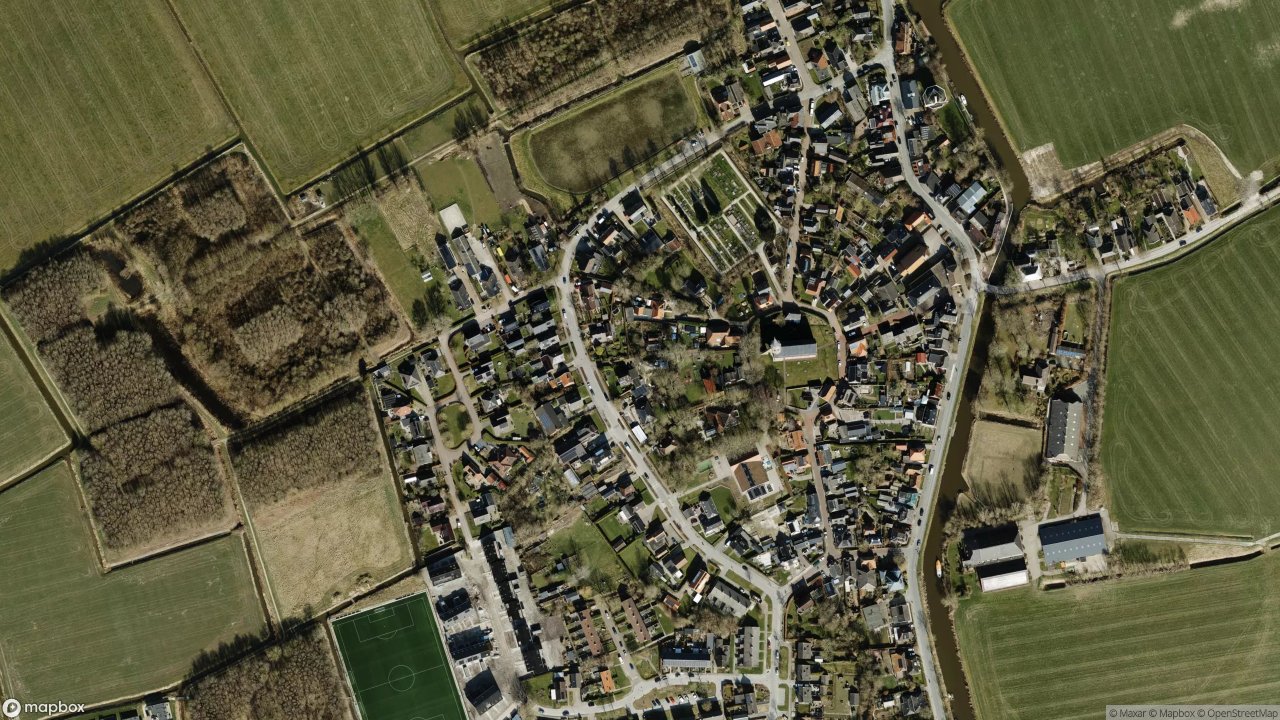 Satellietfoto 9995PP Kantens